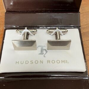 Silver tone Cufflinks - Hudson Room